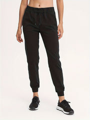 Elastic Waist Jogger Pants Loose Fit Fitness Running Trouser