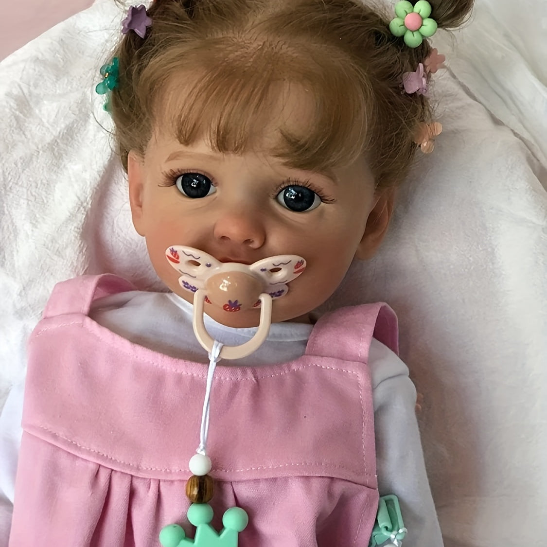 22in Reborn Baby Dolls Full Body Silicone Realistic Newborn Baby Dolls