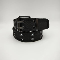 Men's Casual Pants Belt with Hollow Pin Buckle