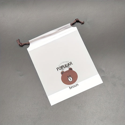 Drawstring Toiletry Bag Travel Clothes Shoes Towel Organizer