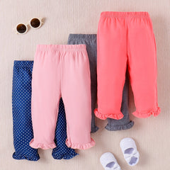 Baby Boys Girls Multicolor Trousers Multipack Casual Pants