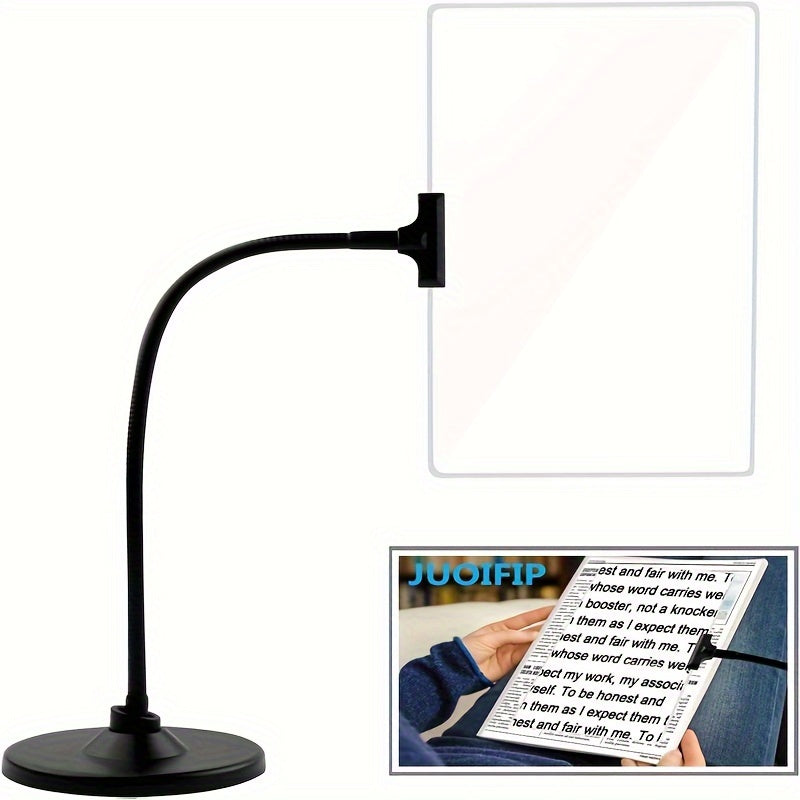 Large Hands-Free Floor Magnifying Glass for Reading Painting Sewing Mobile