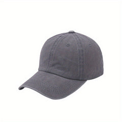 Kids Washed Sports Baseball Cap Sun Visor Hat Ages 3-8