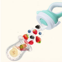 Baby Food Feeder Silicone Teether Pacifier