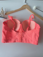 Cami Corset Bustier Tummy Control Push Up Slimmer Body Shaper