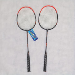 Iron Alloy Badminton Racket + 3-Layer Oxford Bag