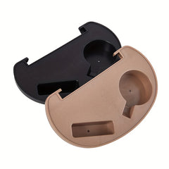 Portable Chair Armrest Cup Holder Snack Tray Beer Bottle Holder