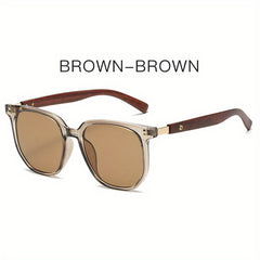 Men's Retro UV Protection Sunglasses Driving Sports Fishing Glasses