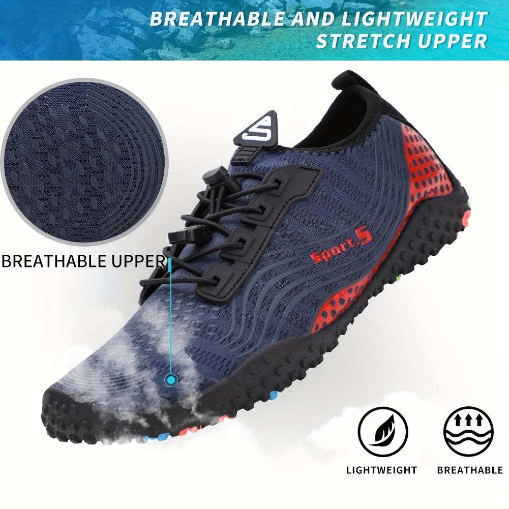 Women's Breathable Knit Sneakers Soft Sole Lace Up Sports Shoes