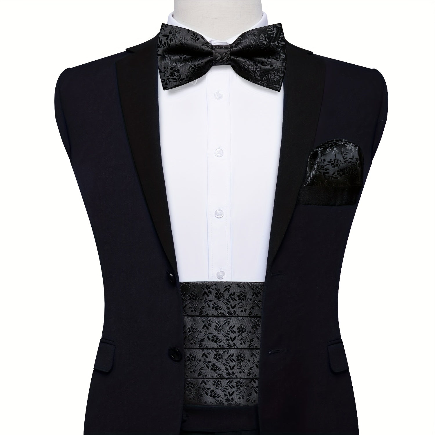 Classic Silk Solid Cummerbunds For Men Tuxedo Formal Dresses Vintage
