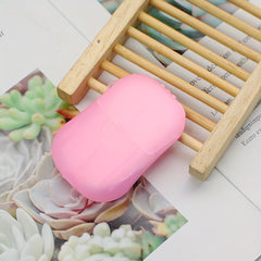 20pcs Portable Multicolor Foaming Soap Sheets for Travel and Home