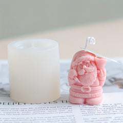 Christmas Silicone Mold Candle Resin Craft Soap Flower Clay Therapy Aromatic