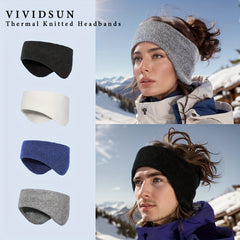Double Layer Ear Warmers for Winter Sports