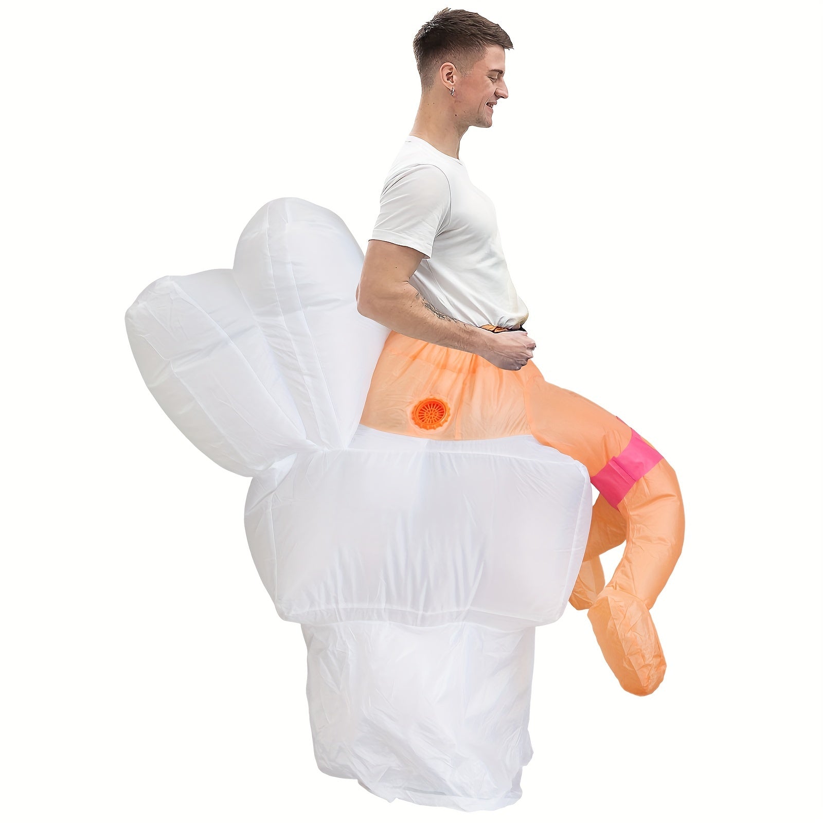 Holiday Party Halloween Toilet Spoof Funny Inflatable Clothes