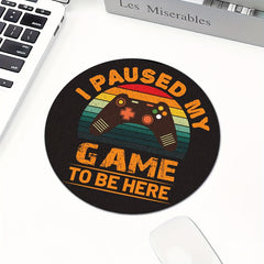 Retro Game Console Mouse Pad Art Pattern Non Slip for Gaming Halls