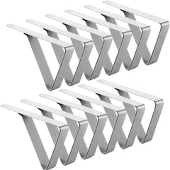 Stainless Steel Tablecloth Clips - Outdoor Picnic Wedding Graduation