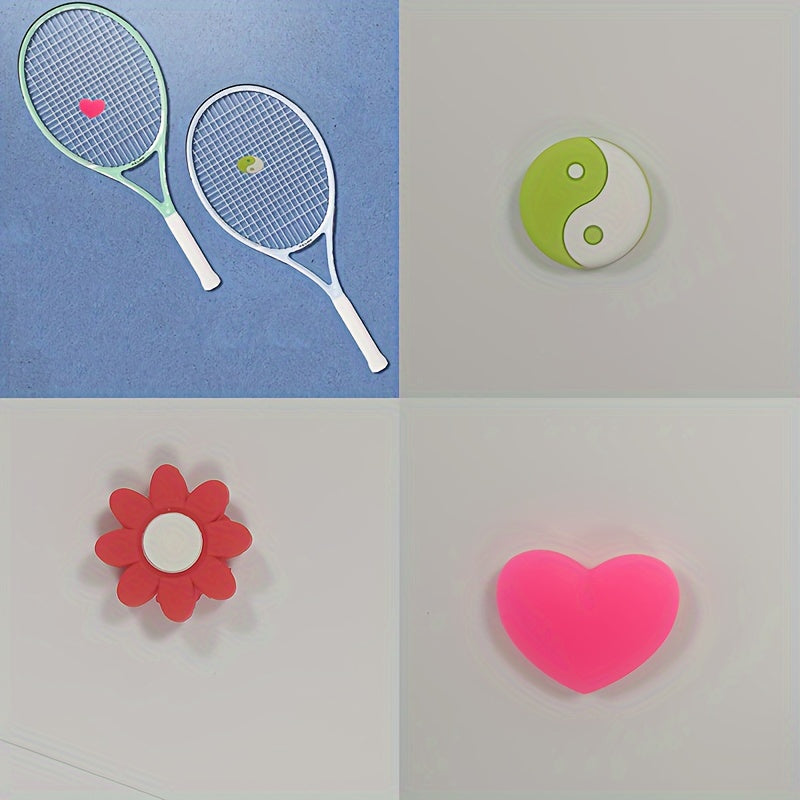 Tennis Vibration Dampener Silicone Racket Shock Absorbers