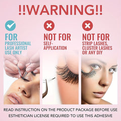 Extra Strong Eyelash Extension Glue 5ml 1-2 Sec Dry Time