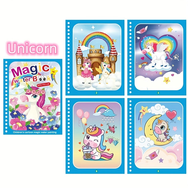 Magic Water Painting Book Baby Graffiti Coloring Book Toy