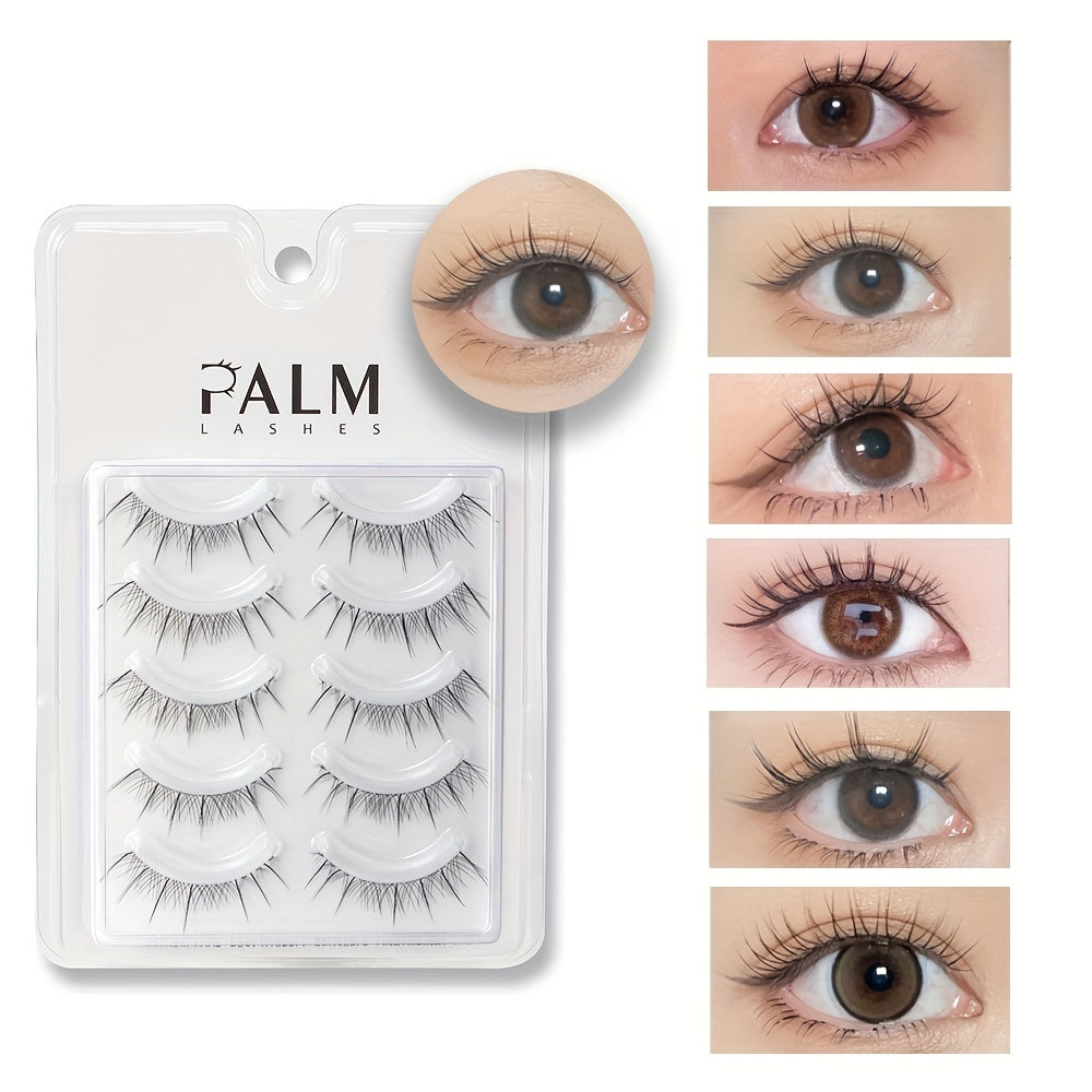 Natural Look False Eyelashes Short Japanese Lashes