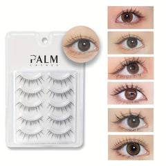 Natural Look False Eyelashes Short Japanese Lashes