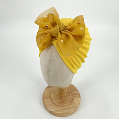 Baby Cap Breathable Bow Hair Ornament Cap