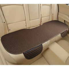 Car Seat Cover Linen Rear Seat Cushion Protector Pad Mat Universal