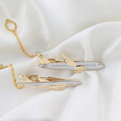 Metal Plated Men's Collar Tie Clip