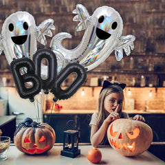 88 x 83 cm Foil Ghost Balloons Halloween Party Decorations