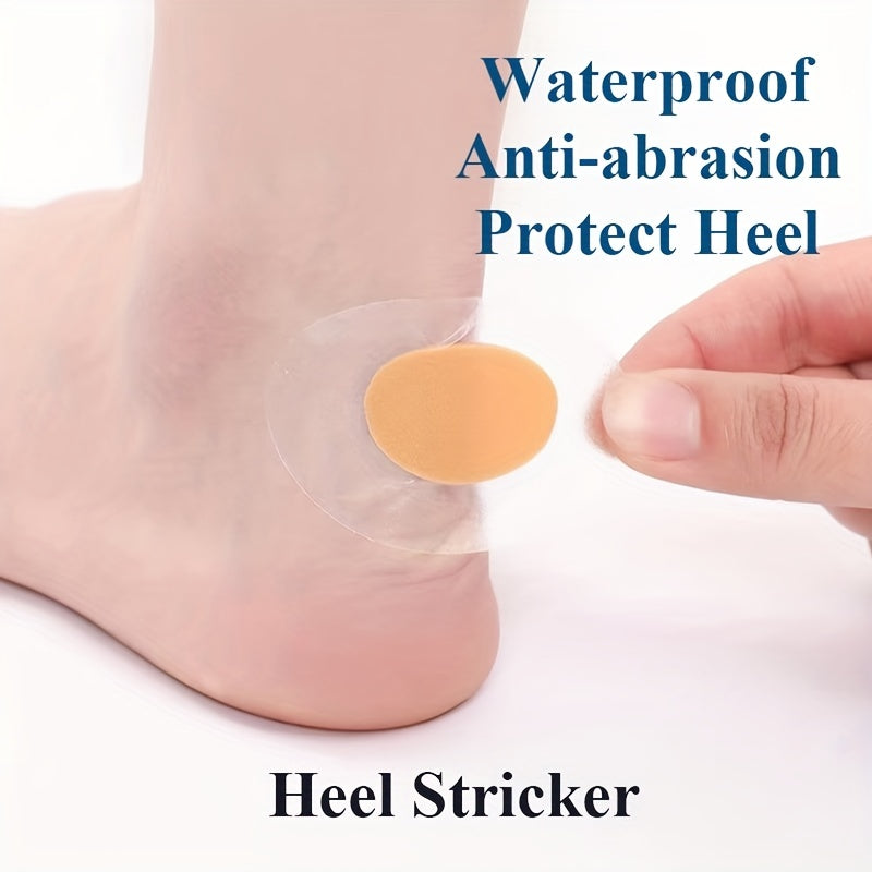 Waterproof Gel Heel Protector Sticker 30pcs Foot Care Anti-Abrasion Relief Pain
