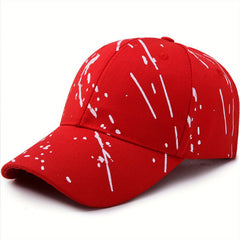 Graffiti Print Baseball Cap Unisex Hip Hop Dad Hat Lightweight Sun Hats