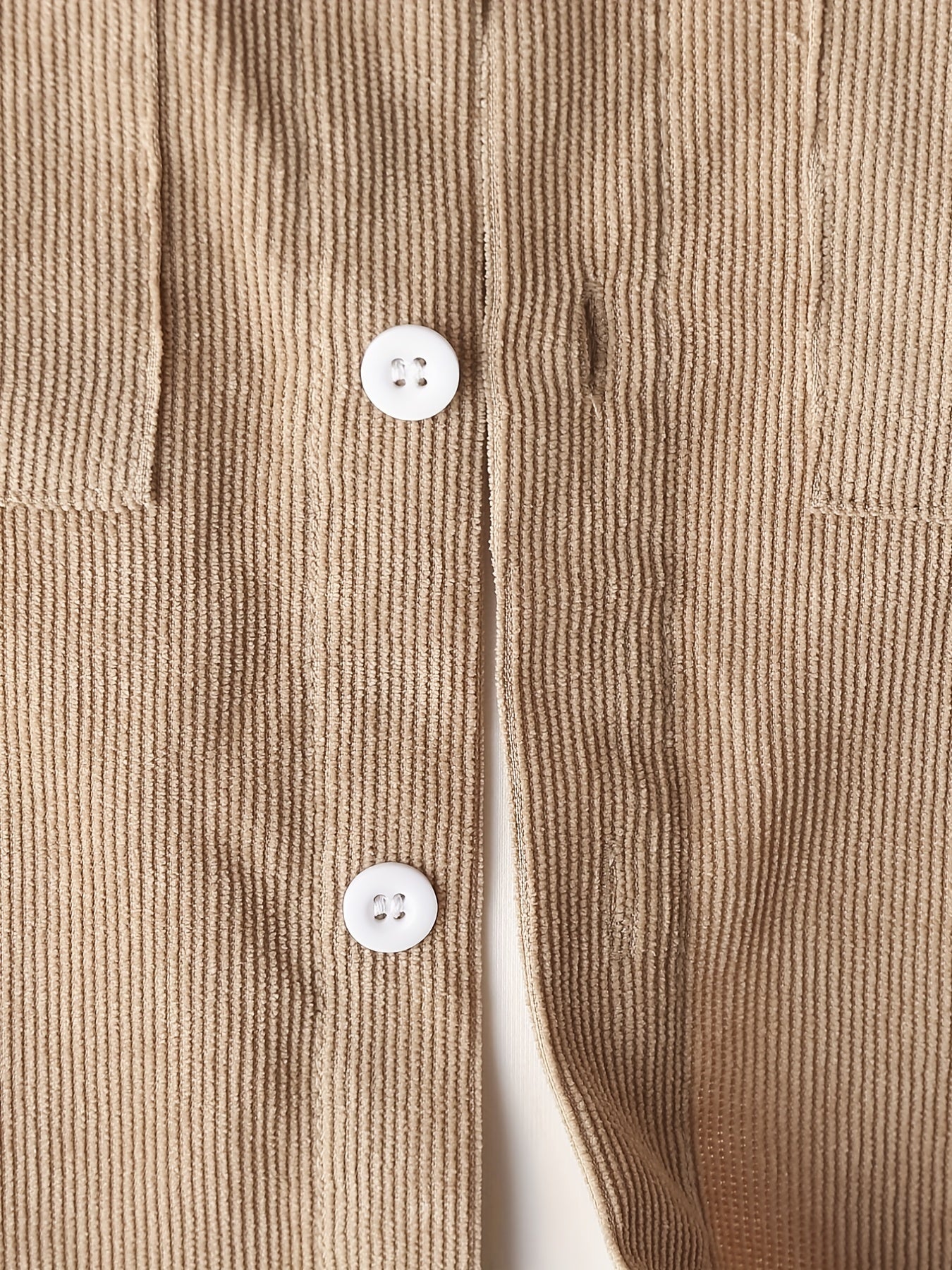 Boys Corduroy Shirts Long Sleeve Button Down Outwear