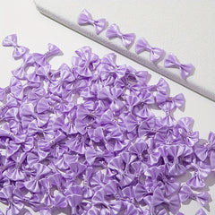 30pcs Flat Knot Bows Clothing Shoe Sock Accessories Gift Basket Decor