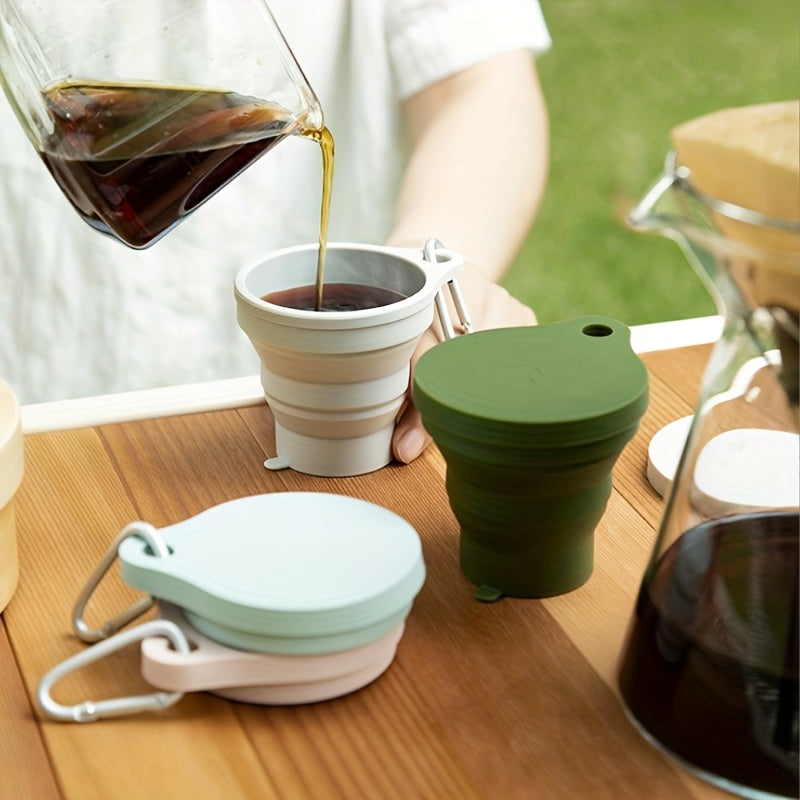 Silicone Folding Water Cup for Travel and Camping