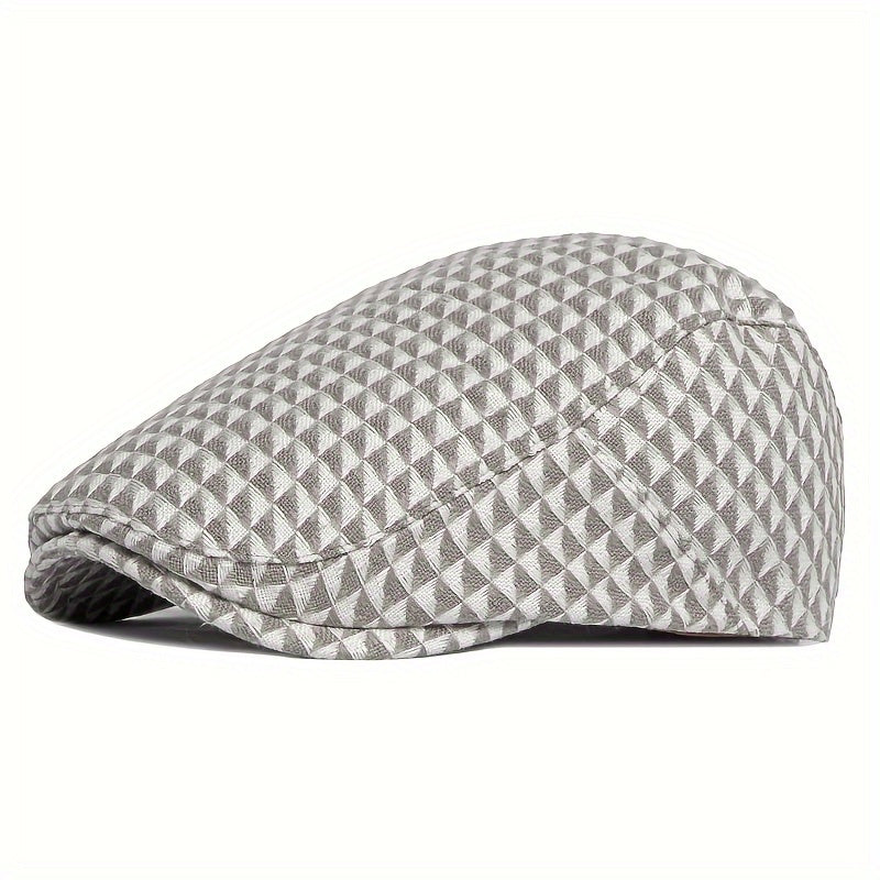 Casual Summer British Beret Breathable Hat for Men Women