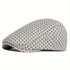 Casual Summer British Beret Breathable Hat for Men Women