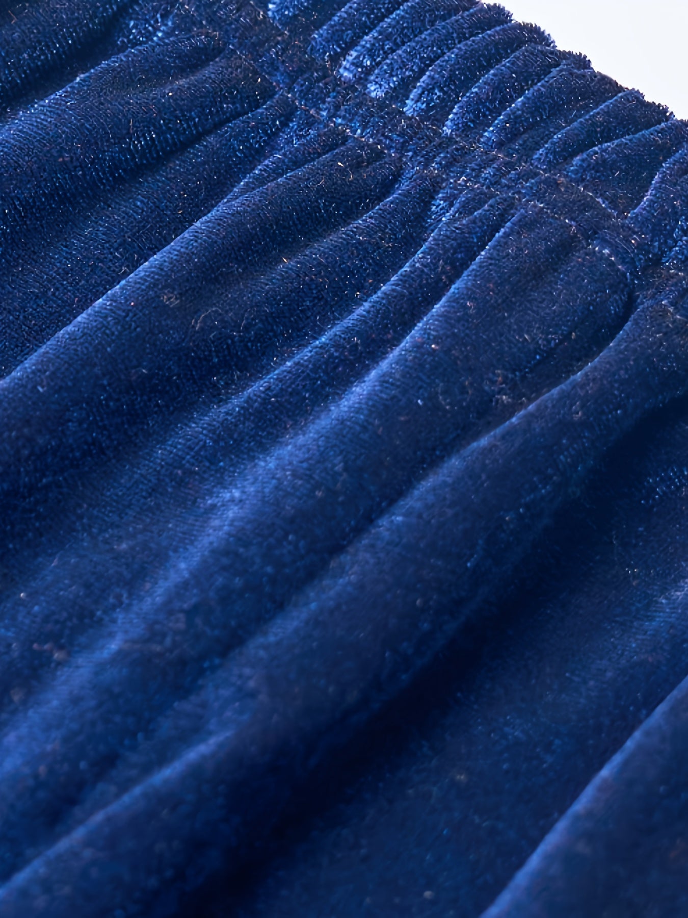 Velvet Wide Leg Lounge Pants Plus Size