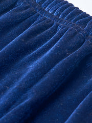 Velvet Wide Leg Lounge Pants Plus Size