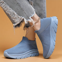Mesh Slip On Breathable Casual Running Sneakers