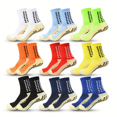 Unisex Sports Socks Non Slip Silicone Bottom for Basketball Football Soccer