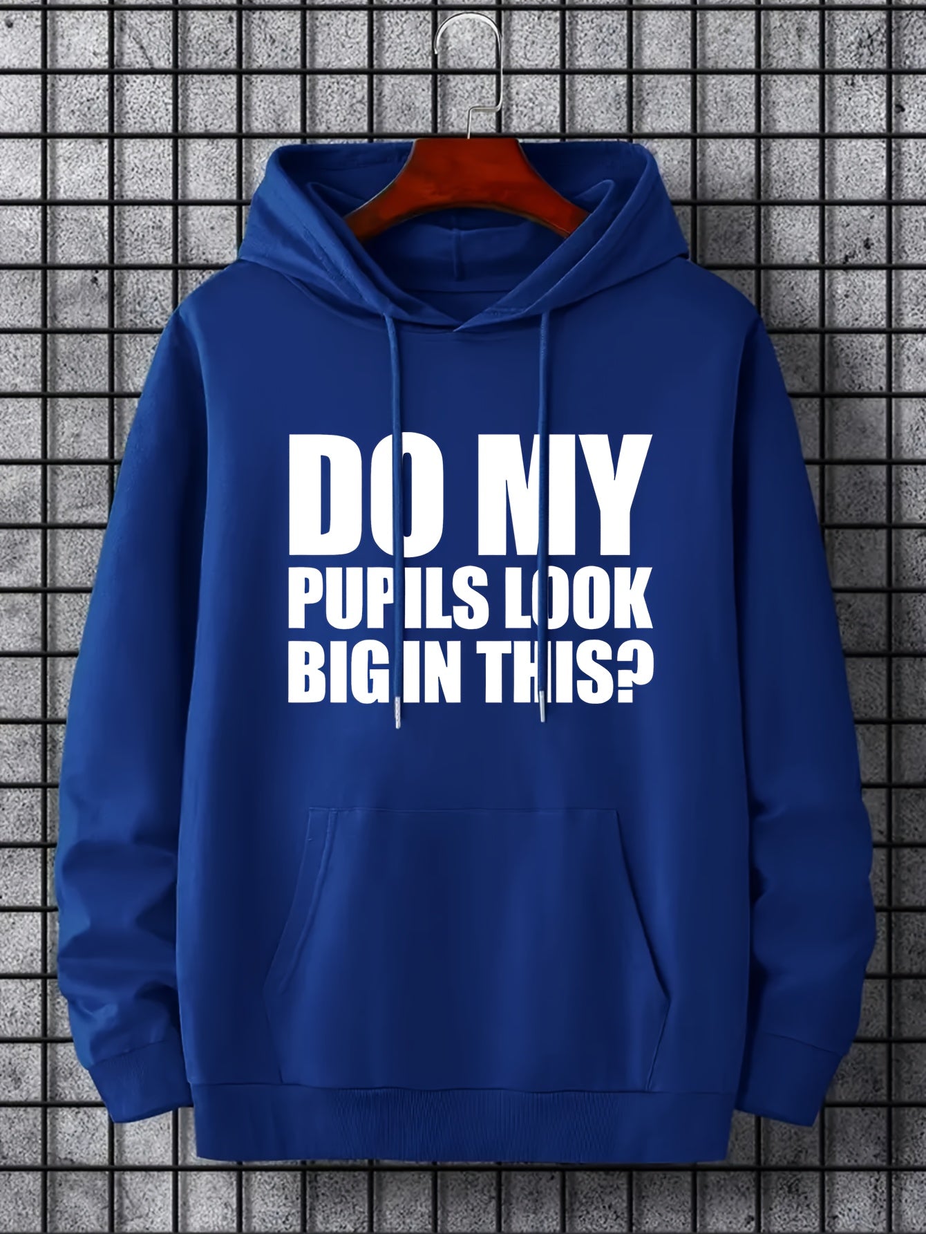 Men's Letter Print Hoodie Outdoor Sweatshirt