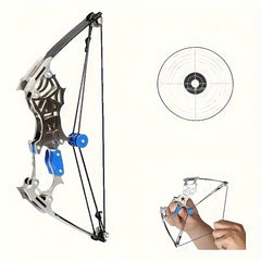 Mini Compound Bow And Arrow Set For Outdo...