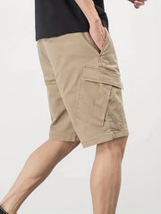 Men's Casual Pocket Cargo Shorts for Summer Outdoor Activities