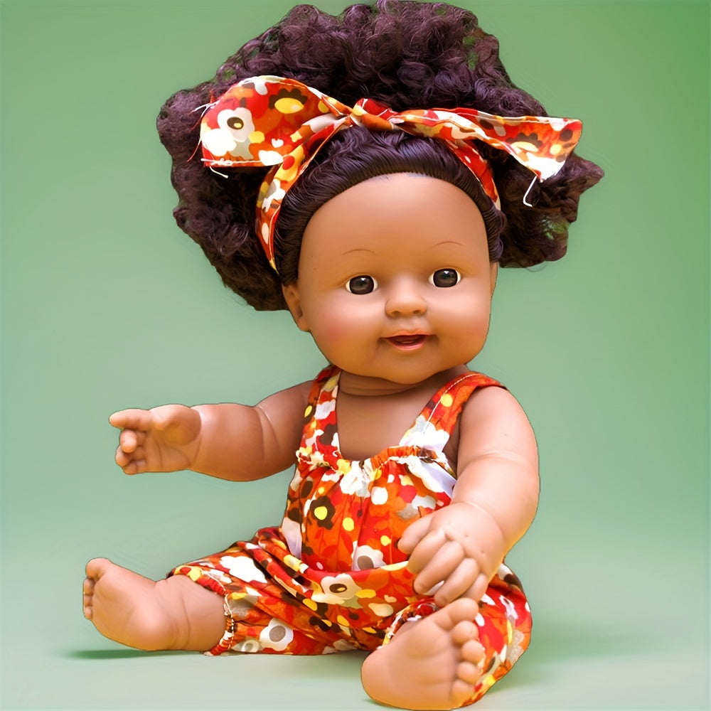 12 Inch Youngsters Doll with Cute Outfit - Durable PVC Material