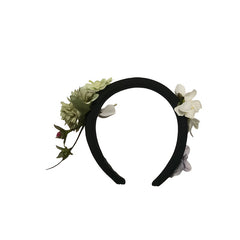 Vintage Floral Headband for Weddings Bridesmaids Solid Vintage Headban