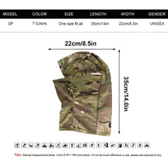 Camouflage Balaclava Hood for Outdoor Sports - Breathable Full Face Mask