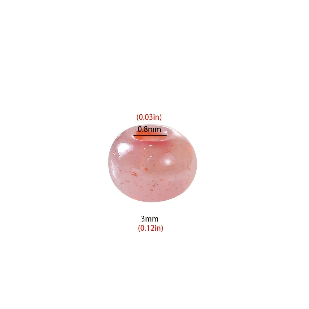 500pcs 3mm Glass Rice Beads 10g Bag for DIY Jewelry Making