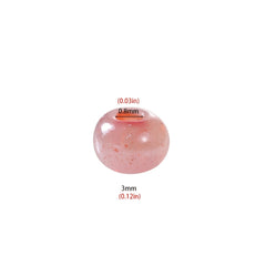 500pcs 3mm Glass Rice Beads 10g Bag for DIY Jewelry Making