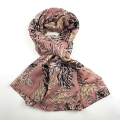 Classic Print Scarf Anti Cold Warm Romantic Vintage Scarf