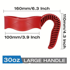 Portable Cup Holder for 30oz Water Bottle | Non-slip Handle for Travel